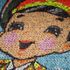 Illustration for article titled The Amazing, Colorful Flip Card Propaganda Mosaics of North Korea